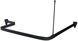 Duschy 688-20 drążek do zasłon FLEX uniwersalny czarny