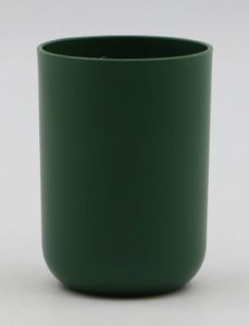 Duschy Kubek SIMPLY ciemnozielony 865-12