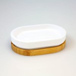 Duschy Mydelniczka WOOD biały 835-03