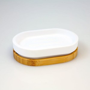 Duschy Mydelniczka WOOD biały 835-03