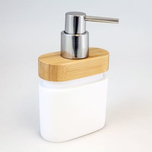 Duschy Dozownik WOOD biały 835-01