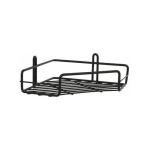 Duschy Półka łazienkowa NANO narożna I czarna 50-095