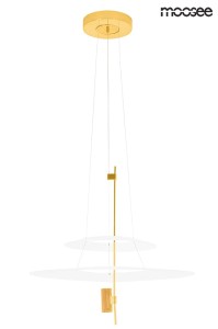 MOOSEE lampa wisząca PARROT 68 złota MSE010100244