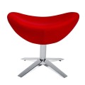 King Home Podnóżek EGG SZEROKI czerwony.1- wełna, stal HE-066.SH01.RED.OTTO.jpg