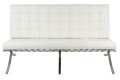 King Home Sofa dwuosobowa BARCELON PRESTIGE PLUSbiała - włoska skóra naturalna, stal T03-2.WHITE.PP.jpg