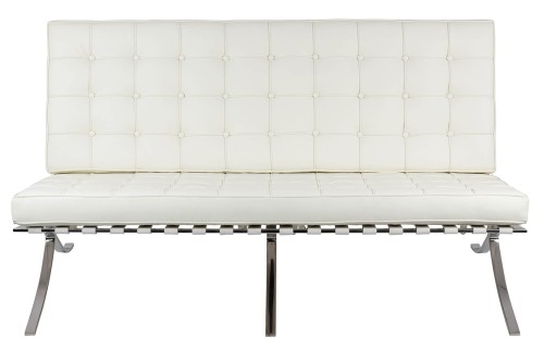 King Home Sofa dwuosobowa BARCELON PRESTIGE PLUSbiała - włoska skóra naturalna, stal T03-2.WHITE.PP.jpg