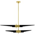 King Home Lampa wisząca APOLLO 2 czarna MD21419-4M(2)BLACK.G.jpg