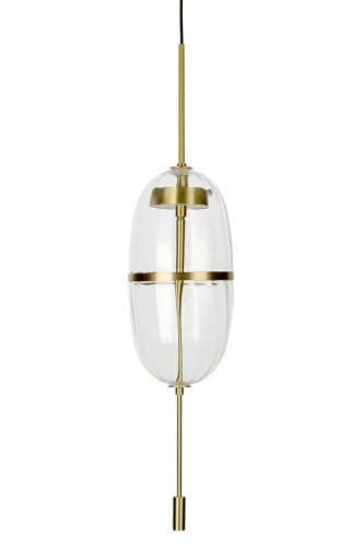 King Home Lampa wisząca CHAPLIN 200 mosiądz MD12001-1T-200.jpg