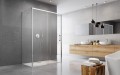 Radaway Idea KDJ+S kabina przyścienna z drzwiami przesuwnymi 150cm lewe, chrom, 10116150-01-01L+S1+S2