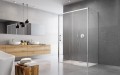 Radaway Idea KDJ+S kabina przyścienna z drzwiami przesuwnymi 120cm prawe, chrom, 10116120-01-01R-01-01R+S1+S2