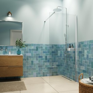 Sealskin Walk in INC. 90x200cm  8mm Chrom z organizerem i powłoką clear glass XIA30906265100