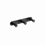 Hozze LORI BLACK 100-003B listwa 3 haczyki czarny mat