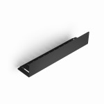 *Hozze LORI BLACK 100-033B półka prysznicowa czarna