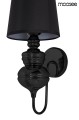 King Home MOOSEE lampa ścienna QUEEN 20 czarna MSE010100228