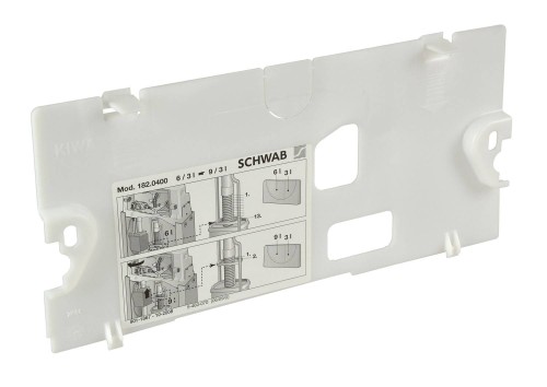 LIV/SCHWAB Płytka ochronna do spłuczek 182 235139