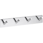 Bemeta EASY: Uchwyt z czteroma haczykami, wykończenie błyszczące 163106291