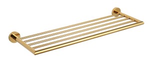 Stella Classic półka na ręczniki  ZŁOTY POŁYSK 07.010-G