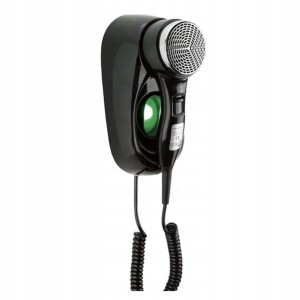 Stella Suszarka do włosów z uchwytem naściennym 1400 W CZARNY + CHROM 24.004-BP