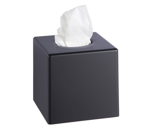 Stella Dyspenser do chusteczek higienicznych - kostka / ABS CZARNY MAT 23.004-B.jpg