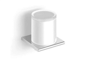 Stella MILANO Dozownik do mydła w płynie 0,25L / dolny system dozowania / szkło matowe CHROM 12.425