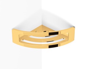 Stella Koszyk - półka narożna 16x16x8 ZŁOTY POŁYSK 16.032-G