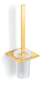 Stella MILANO Szczotka WC wisząca  ZŁOTY POŁYSK 12.430-G