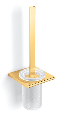 Stella MILANO Szczotka WC wisząca ZŁOTY POŁYSK 12.430-G.jpg
