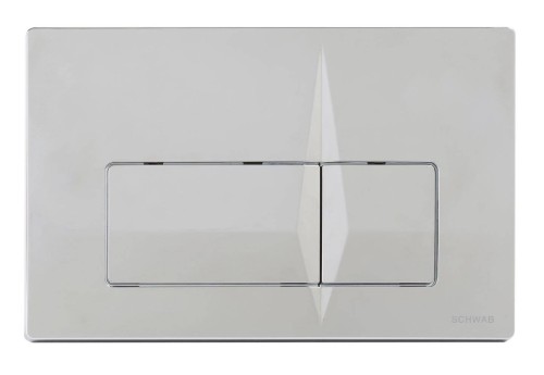 LIV/SCHWAB P62-0110-0250 przycisk spłukujący VENTUS matowy chrom