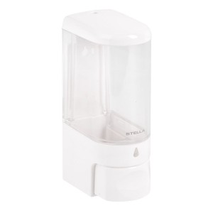 Stella Dozownik do mydła w płynie 0,25L / ABS  BIAŁY POŁYSK 17.201-W