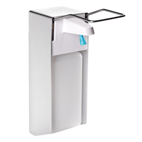 5908219756020 Stella Dozownik do płynów dezynfekcyjnych 1,0L / z przyciskiem łokciowym ALU 17.402.jpg