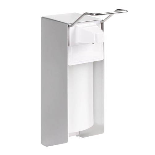 5908219756013 Stella Dozownik do płynów dezynfekcyjnych 0,5L / z przyciskiem łokciowym ALU 17.401.jpg