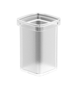 Stella Pojemnik do szczotki WC 08.430 / 431 SZKŁO MATOWE 80.031 NEXT