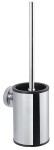 Stella Szczotka WC niska wisząca / metalowy pojemnik, wkład z tworzywa CHROM 07.433  CLASSIC