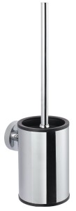 Stella Szczotka WC niska wisząca / metalowy pojemnik, wkład z tworzywa CHROM 07.433  CLASSIC