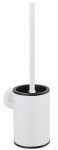 Stella Szczotka WC niska wisząca / metalowy pojemnik, wkład z tworzywa  BIAŁY MAT 07.433-W CLASSIC