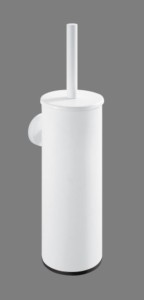 Stella Szczotka WC wysoka wisząca / metalowy pojemnik, wkład z tworzywa   BIAŁY MAT 07.435-W CLASSIC