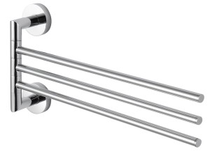 Stella Wieszak na ręcznik / trójramienny ruchomy CHROM 07.130  CLASSIC