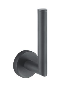 Stella Uchwyt na zapasową rolkę papieru toaletowegoa  CZARNY MAT 07.441-B  CLASSIC