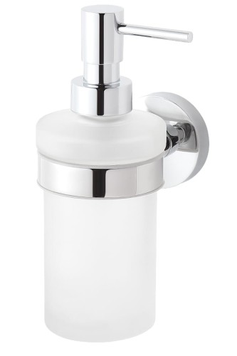 5908219757195 Stella Dozownik do mydła w płynie 0,2L / szkło matowe CHROM 07.426.jpg