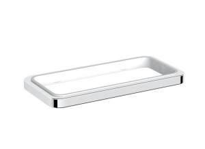 *Stella NEXT Uchwyt podwójny, nablatowy / * szkło zamawiane oddzielnie CHROM 08.416