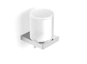 Stella KOBE Dozownik do mydła w płynie 0,25L / dolny system dozowania / szkło matowe CHROM 10.424