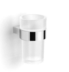 Stella SOUL Uchwyt z kubkiem / chrom / szkło matowe 06.411