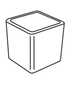 Stella Kubek szklany do 02.412 SZKŁO MATOWE 80.047  OSLO