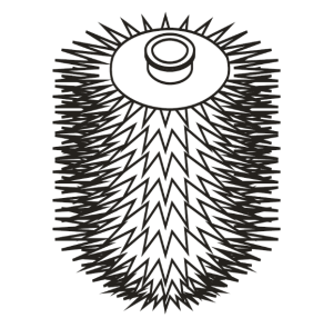 Stella Główka do szczotki WC BIAŁA 80.020.1