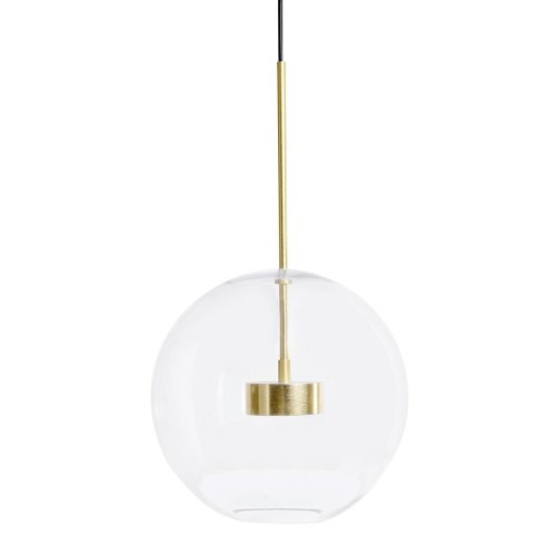 Lampa wisząca CAPRI złota - LED, aluminium, szkło King Home XCP9148-1