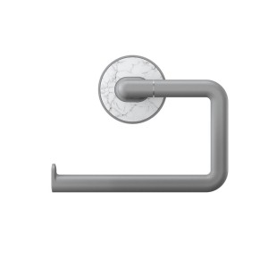 Tiger Cata Uchwyt na papier toaletowy bez pokrywy Szary / Marmur 800410