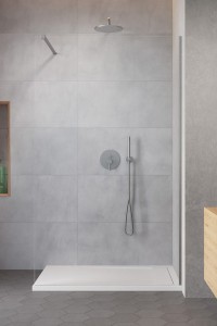 Radaway MODO NEW II kabina Walk-in 80cm 389084-91-01, kolor nikiel szczotkowany. Przesyłka gratis!