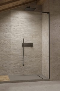 Radaway Modo SL Black II kabina 75 prawe Walk-in 10319075-54-01R, kolor czarny. Przesyłka gratis!