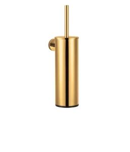 Stella Szczotka WC wysoka wisząca / metalowy pojemnik, wkład z tworzywa  złoty połysk 07.435-G  CLASSIC 