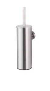 Stella Szczotka WC wysoka wisząca / metalowy pojemnik, wkład z tworzywa STAL SZCZOTKOWANA 07.435-SB CLASSIC 